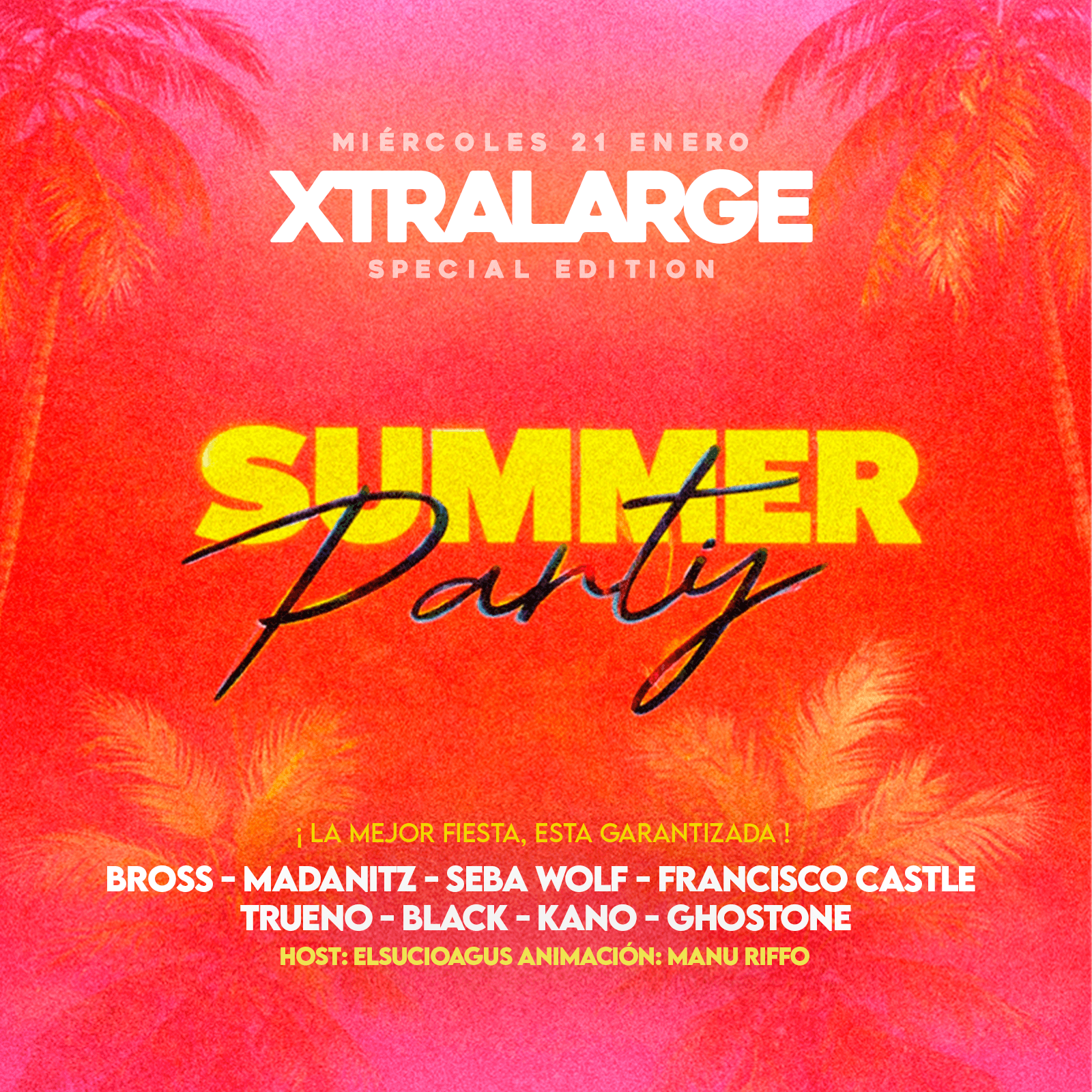 XTRA LARGE - SUMMER PARTY image}