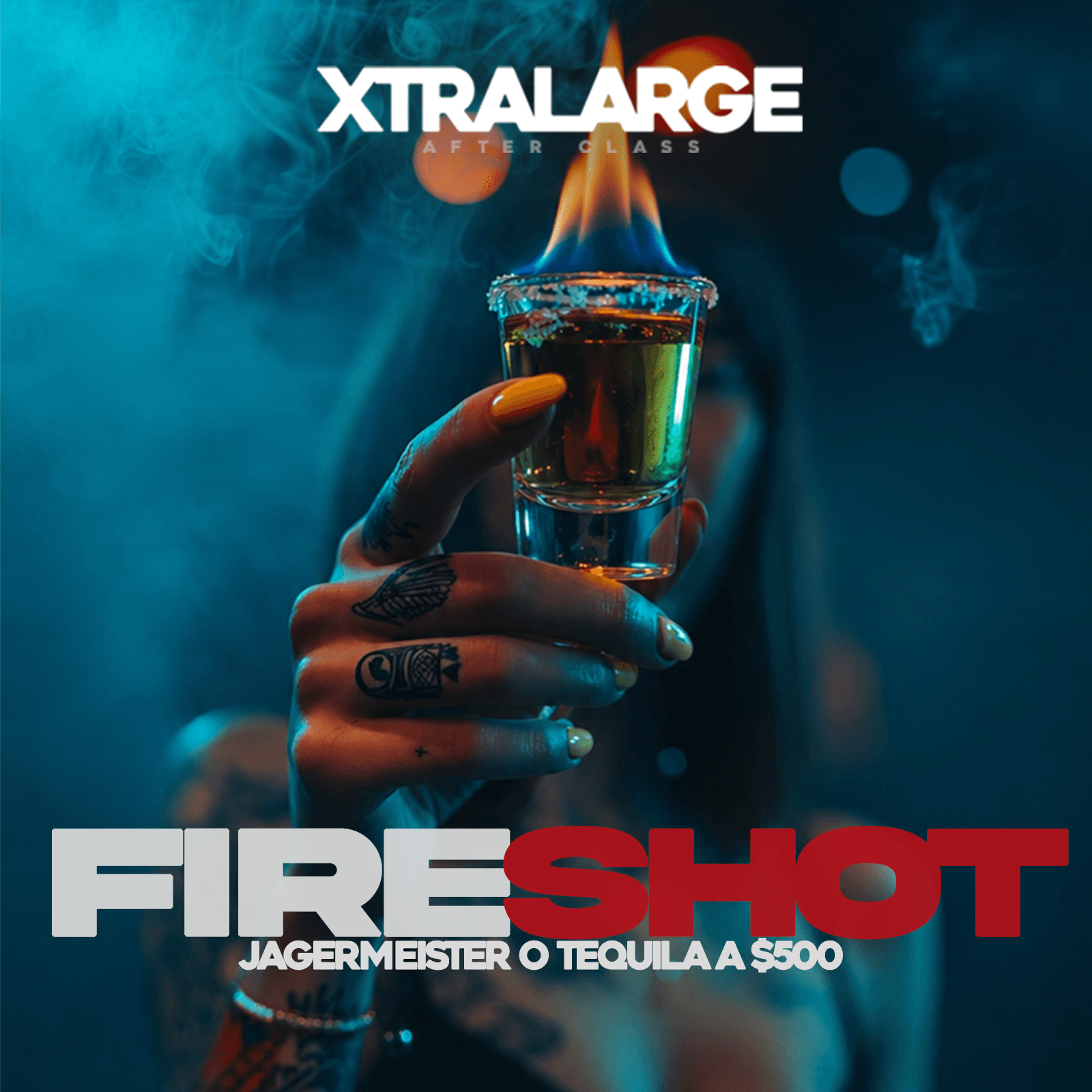 XTRA LARGE - FIRE SHOT 🔥  image}